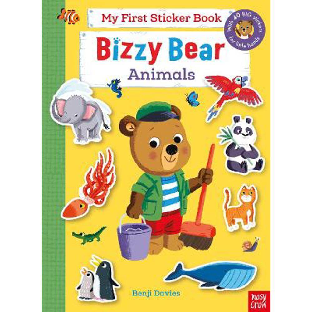 Bizzy Bear: My First Sticker Book Animals (Paperback) - Benji Davies